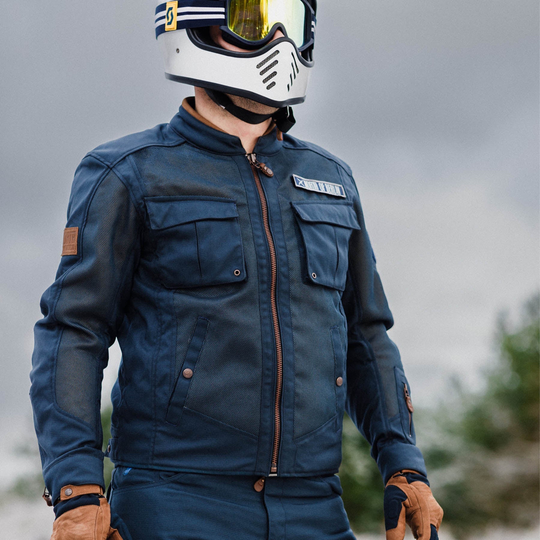 DESERT RIDER MESH JACKE HERREN - Motorradjacke - North of Berlin c/o Riderstyle Trading GmbH
